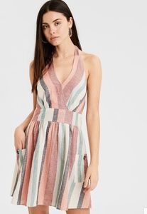 American eagle halter dress